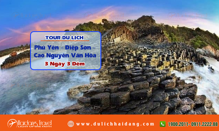 Tour Phú Yên  Điệp Sơn Cao Nguyên Vân Hòa 3 ngày 3 đêm