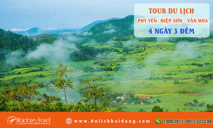 Tour du lịch Phú Yên Điệp Sơn Cao Nguyên Vân Hòa 4 ngày 3 