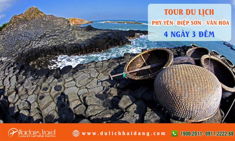 Tour du lịch Phú Yên Điệp Sơn Cao Nguyên Vân Hòa 4 ngày 3 