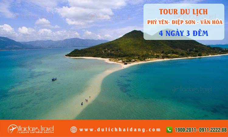 Tour du lịch Phú Yên Điệp Sơn Cao Nguyên Vân Hòa 4 ngày 3 