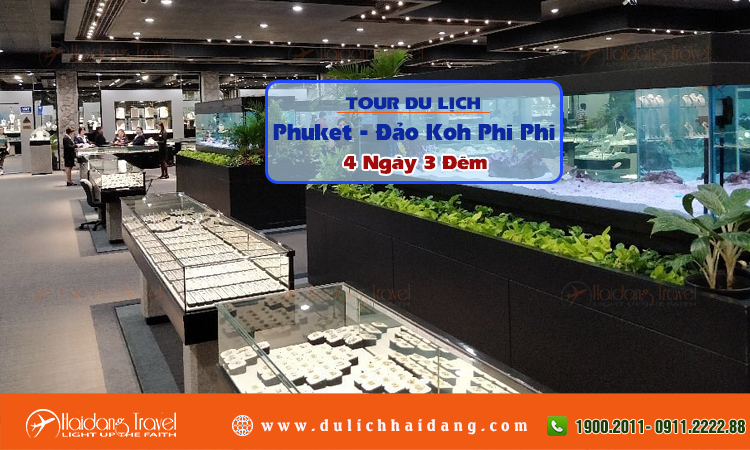 Tour du lịch Phuket - Đảo Phi Phi 4 ngày 3 đêm