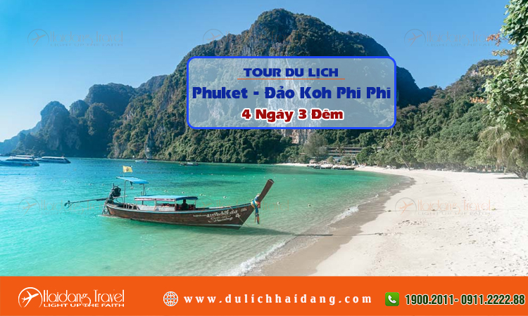 Tour du lịch Phuket - Đảo Phi Phi 4 ngày 3 đêm