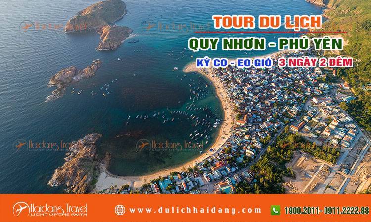 Tour du lịch Quy Nhơn Kỳ Co Eo Gió Phú Yên 3 ngày 2 đêm