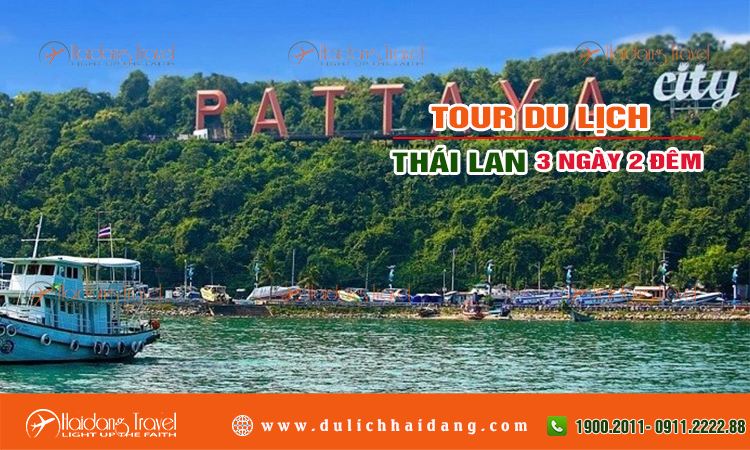 Tour Thái Lan 3 ngày 2 đêm