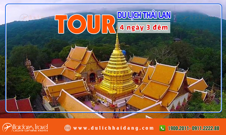 Tour Thái Lan 4 ngày 3 đêm