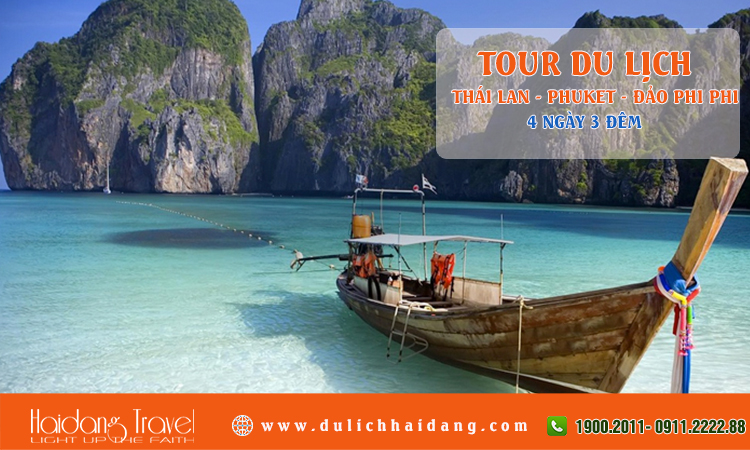 Tour du lịch Thái Lan Phuket đảo Phi Phi 4 ngày 3 đêm