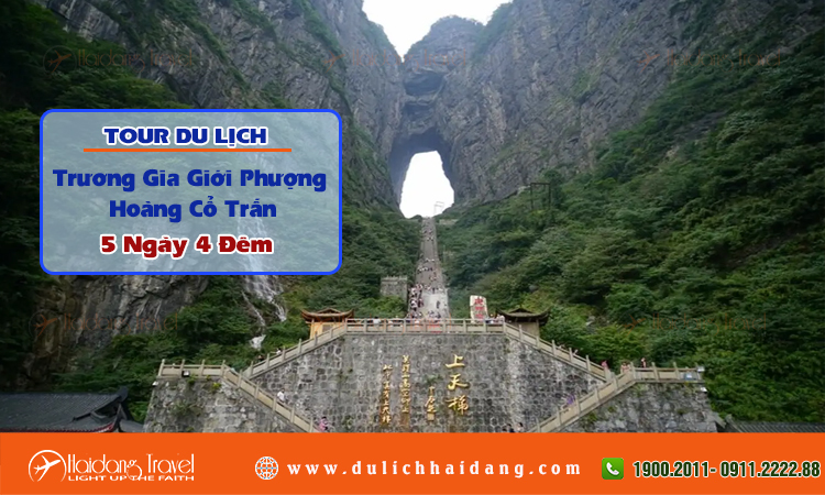 Tour Trương Gia Giới Phượng Hoàng Cổ Trấn 5 Ngày 4 Đêm