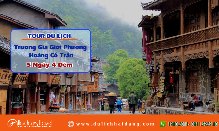Tour Trương Gia Giới Phượng Hoàng Cổ Trấn 5 Ngày 4 Đêm