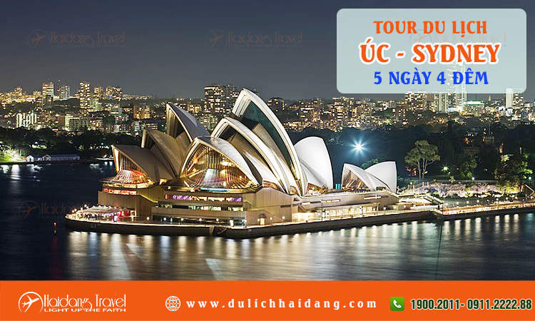 Tour du lịch Úc Sydney 5 ngày 4 đêm 