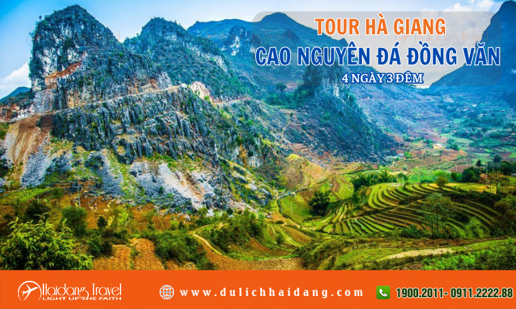 Tour Hà Giang Cao Nguyên Đá Đồng Văn 4 ngày 3 đêm 
