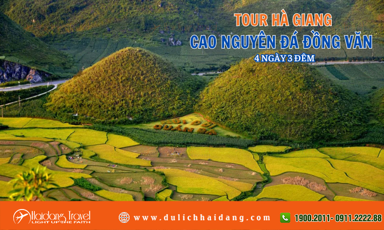 Tour Hà Giang Cao Nguyên Đá Đồng Văn 4 ngày 3 đêm 