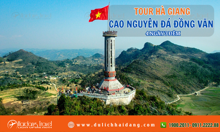 Tour Hà Giang Cao Nguyên Đá Đồng Văn 4 ngày 3 đêm 