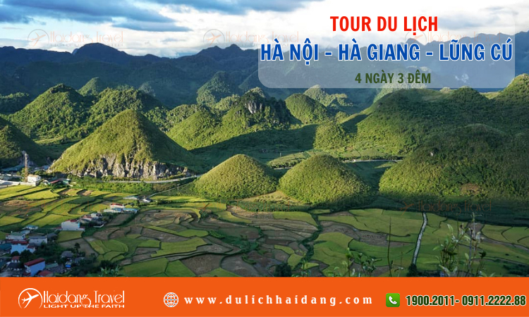 Tour du lịch Hà Nội Hà Giang Lũng Cú 4 ngày 3 đêm 