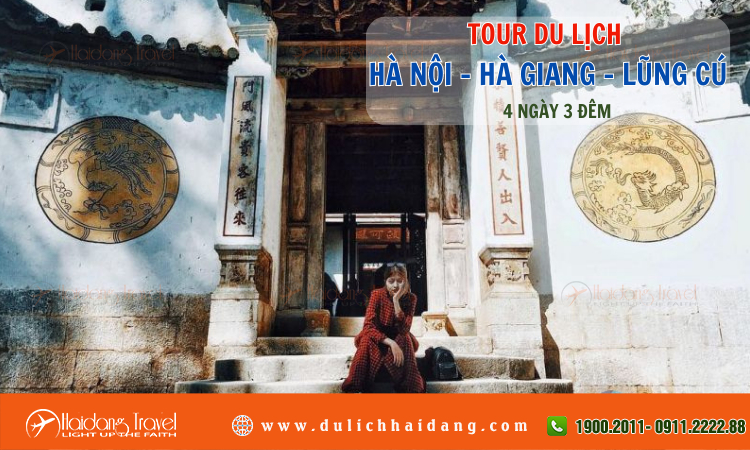 Tour du lịch Hà Nội Hà Giang Lũng Cú 4 ngày 3 đêm 