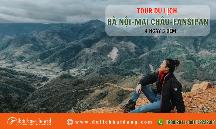Tour Hà Nội Mai Châu Fansipan 4 ngày 3 đêm 