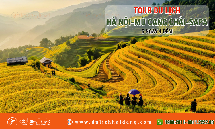 Tour du lịch Hà Nội Mù Căng Chải Sapa 5 ngày 4 đêm 