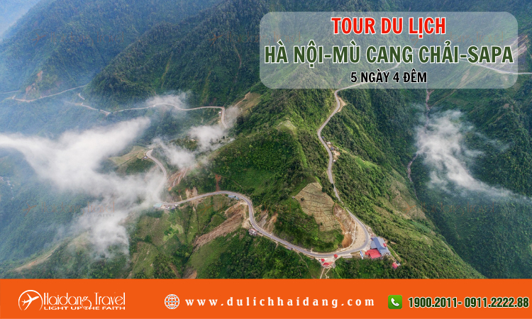 Tour du lịch Hà Nội Mù Căng Chải Sapa 5 ngày 4 đêm 