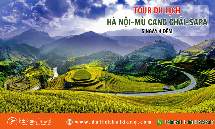 Tour du lịch Hà Nội Mù Căng Chải Sapa 5 ngày 4 đêm 