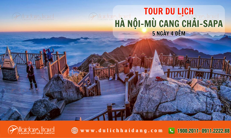 Tour du lịch Hà Nội Mù Căng Chải Sapa 5 ngày 4 đêm 