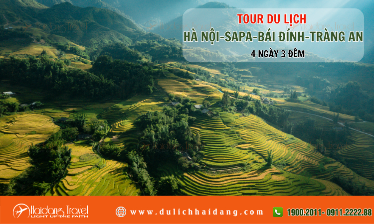 Tour Hà Nội Sapa Bái Đính Tràng An 4 ngày 3 đêm 