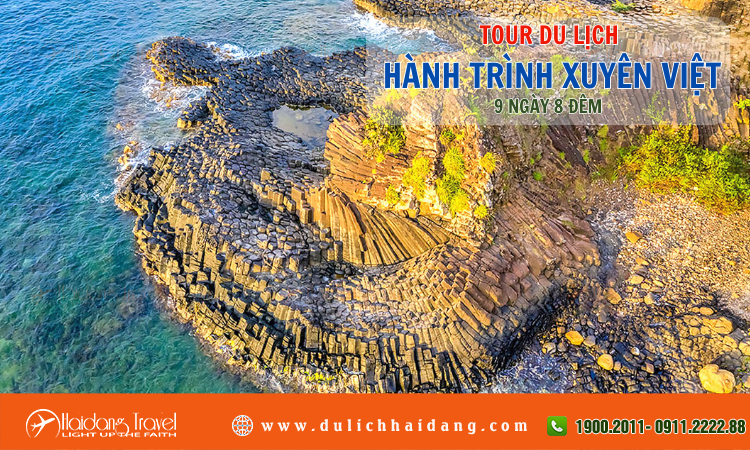 Tour du lịch Xuyên Việt 9 ngày 8 đêm 
