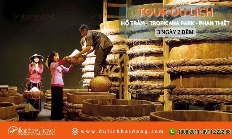 Tour Hồ Tràm Tropicana Park Phan Thiết 3 ngày 2 đêm 