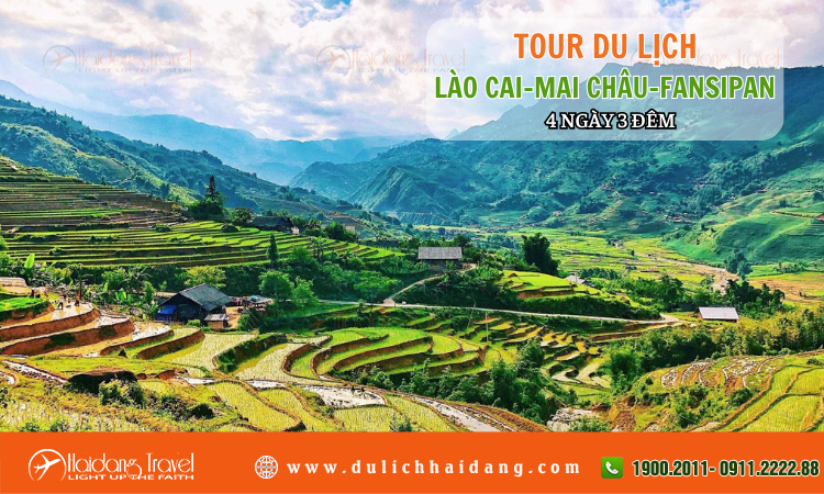 Tour Lào Cai – Mai Châu – Fansipan 4 ngày 3 đêm