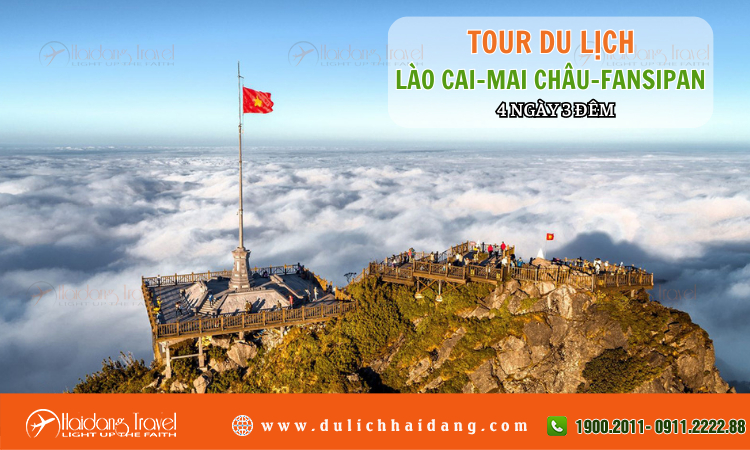 Tour Lào Cai – Mai Châu – Fansipan 4 ngày 3 đêm