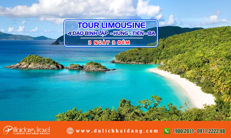 Tour 4 Đảo Bình Lập Bình Hưng Bình Tiên Bình Ba 3 ngày 3 đêm