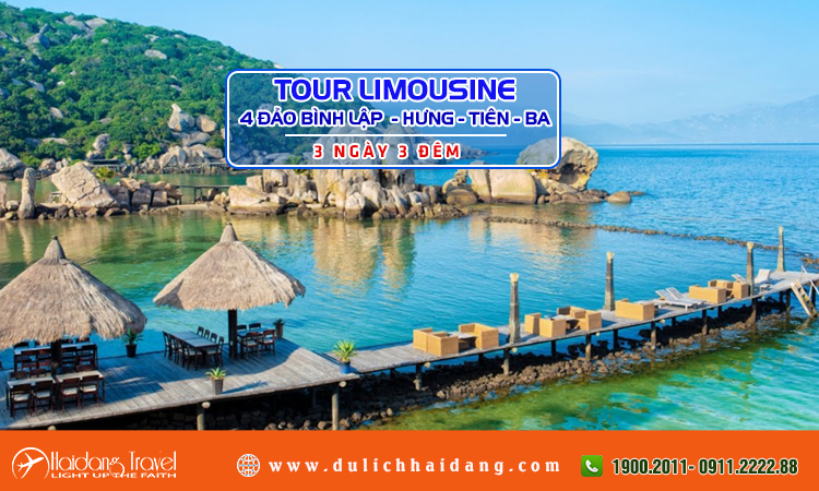 Tour 4 Đảo Bình Lập Bình Hưng Bình Tiên Bình Ba 3 ngày 3 đêm
