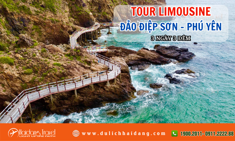 Tour Limousine Đảo Điệp Sơn Phú Yên 3 ngày 3 đêm