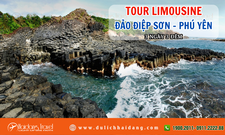 Tour Limousine Đảo Điệp Sơn Phú Yên 3 ngày 3 đêm