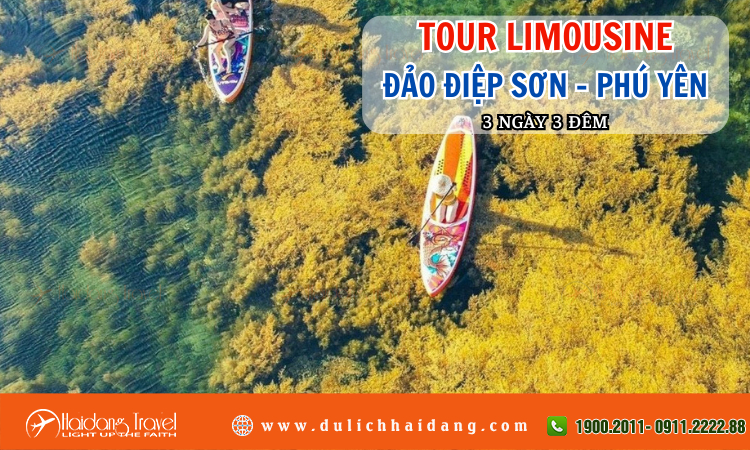 Tour Limousine Đảo Điệp Sơn Phú Yên 3 ngày 3 đêm