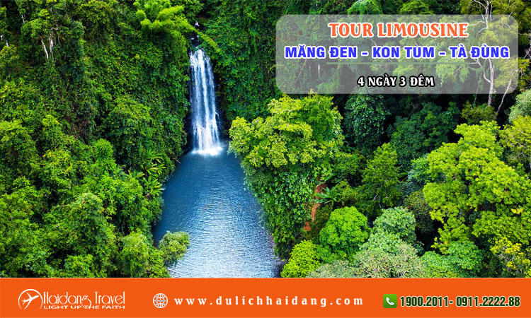 Tour limousine Măng Đen Kon Tum Tà Đùng 4 ngày 3 đêm