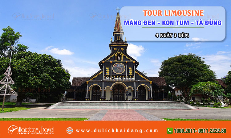 Tour limousine Măng Đen Kon Tum Tà Đùng 4 ngày 3 đêm