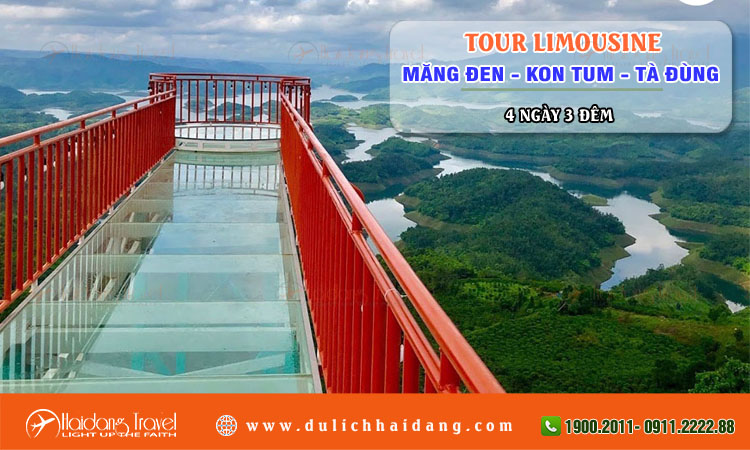 Tour limousine Măng Đen Kon Tum Tà Đùng 4 ngày 3 đêm