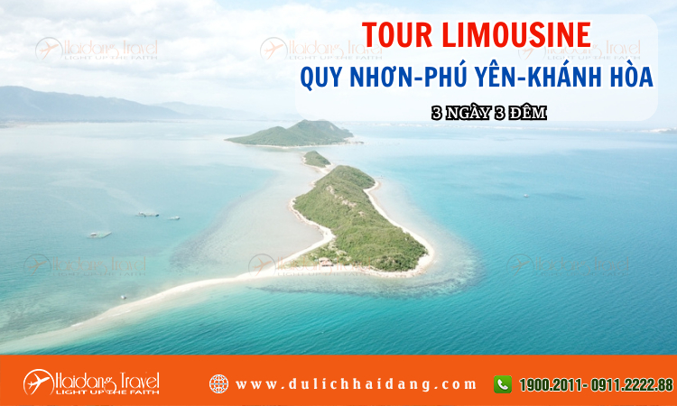 Tour Limousine Quy Nhơn Phú Yên Khánh Hòa 3 ngày 3 đêm
