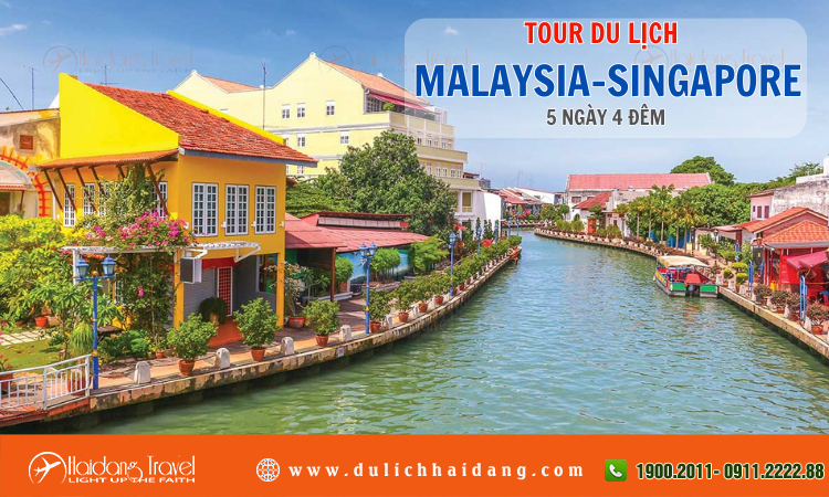 Tour du lịch Malaysia Singapore 5 ngày 4 đêm