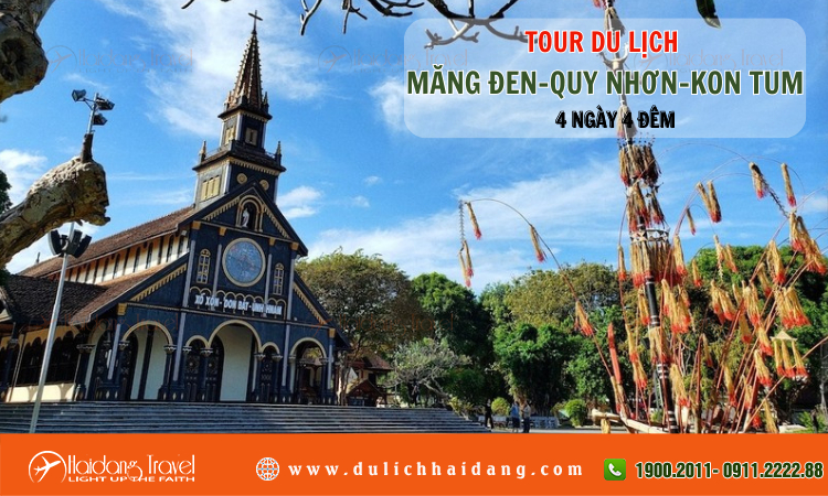 Tour Măng Đen Quy Nhơn Kon Tum 4 ngày 4 đêm