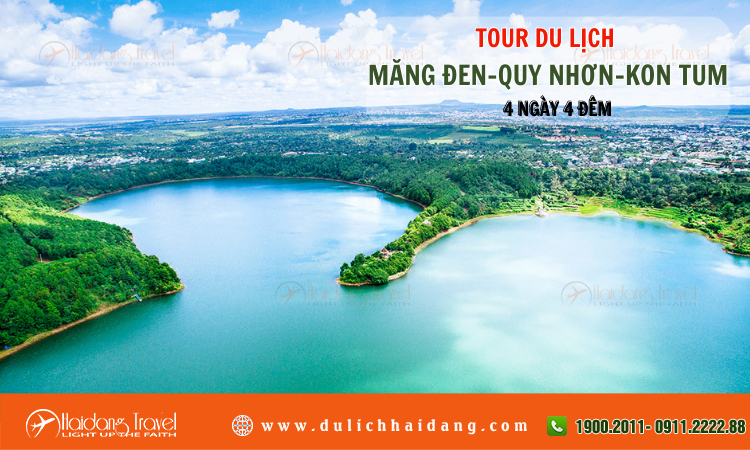 Tour Măng Đen Quy Nhơn Kon Tum 4 ngày 4 đêm