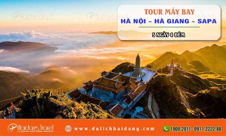 Tour máy bay Hà Nội Hà Giang Sapa 5 ngày 4 đêm