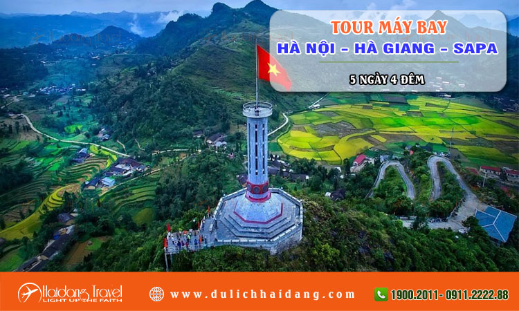 Tour máy bay Hà Nội Hà Giang Sapa 5 ngày 4 đêm