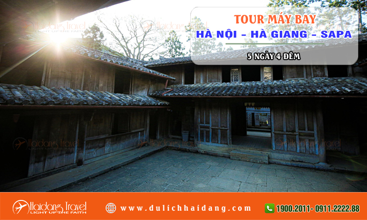 Tour máy bay Hà Nội Hà Giang Sapa 5 ngày 4 đêm