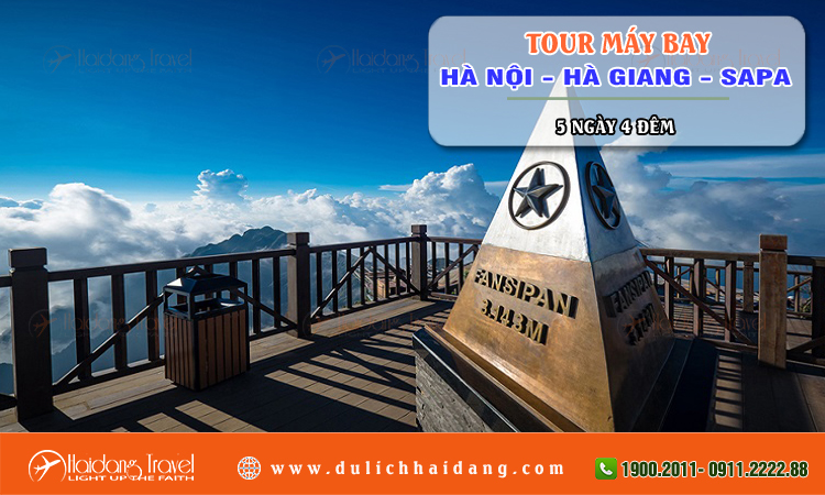 Tour máy bay Hà Nội Hà Giang Sapa 5 ngày 4 đêm