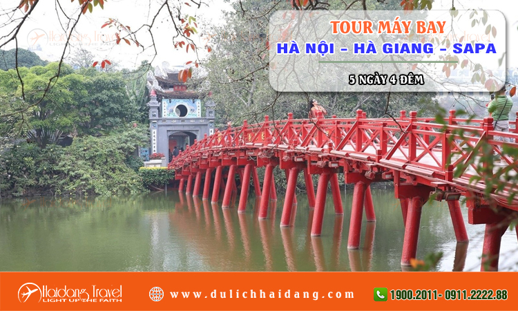 Tour máy bay Hà Nội Hà Giang Sapa 5 ngày 4 đêm