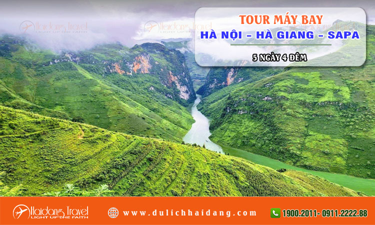 Tour máy bay Hà Nội Hà Giang Sapa 5 ngày 4 đêm