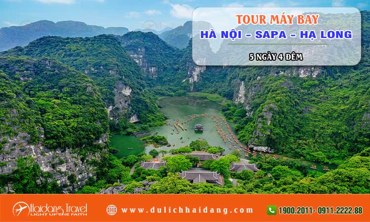 Tour máy bay Hà Nội Sapa Hạ Long 5 ngày 4 đêm