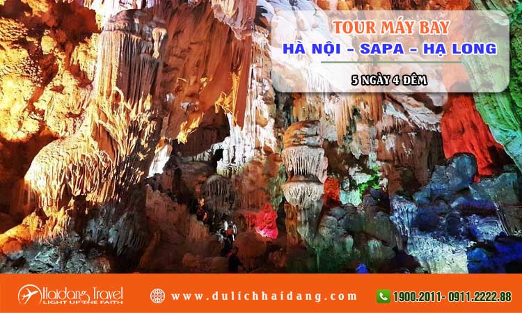 Tour máy bay Hà Nội Sapa Hạ Long 5 ngày 4 đêm
