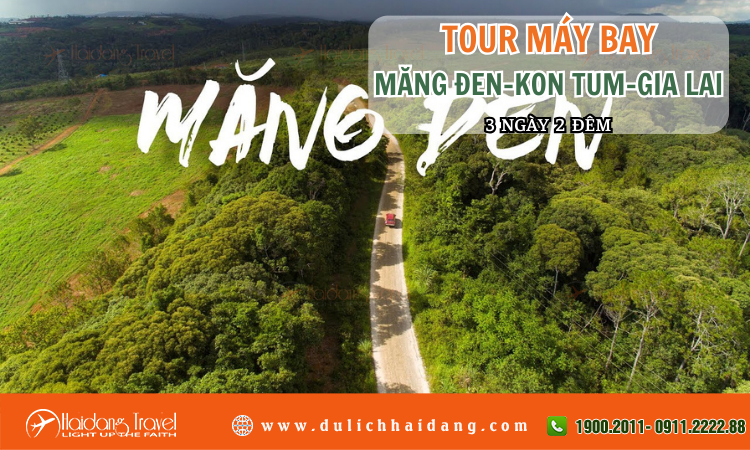 Tour Máy Bay Măng Đen Kon Tum Gia Lai 3 ngày 2 đêm 