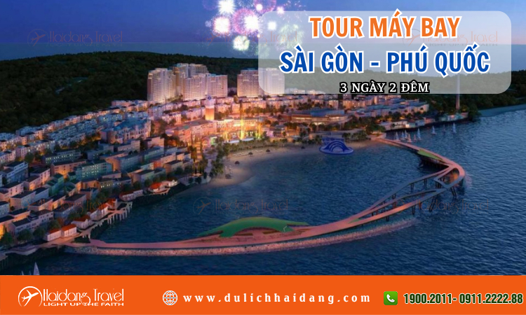 Tour Máy Bay Sài Gòn Phú Quốc 3 ngày 2 đêm 